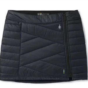 Smartwool Quilted Insulated Wool Blend Zip Up Skirt